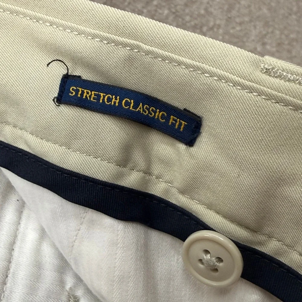 Polo Ralph Lauren Performance Men 31 Khaki Stretch Classic Fit Chino Golf Shorts